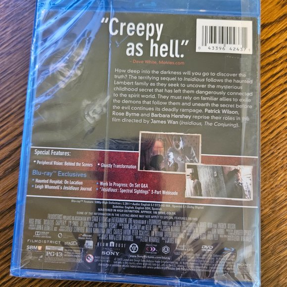 INSIDIOUS CHAPTER 2 DVD & Blue-Ray Edition - Picture 5 of 9